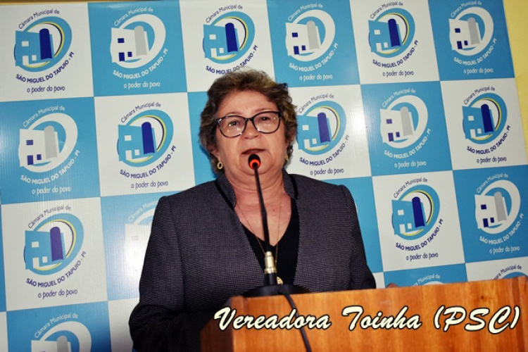 Vereadora Toinha (PSC) | Foto:Valter Lima