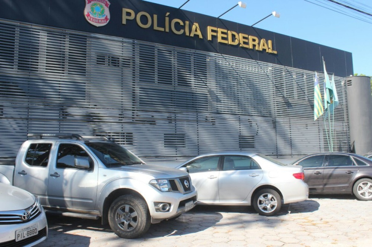 Polícia Federal. — Foto: Catarina Costa / G1 Polícia Federal. — Foto: Catarina Costa / G1