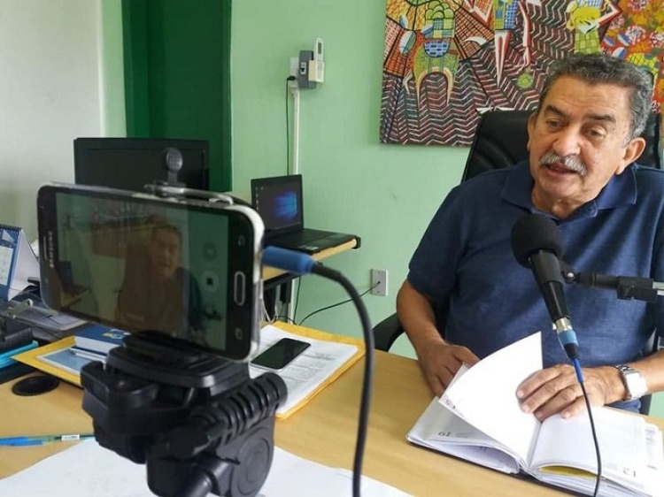 Prefeito Lincoln Matos (PTB)/Foto:Reprodução Prefeito Lincoln Matos (PTB)/Foto:Reprodução