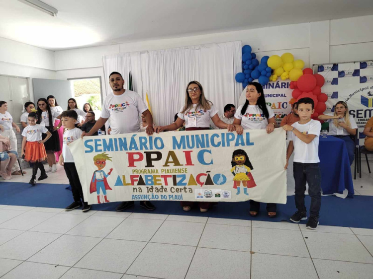 SEMEC de Assunção do Piauí   realiza 1º Seminário Municipal do PPAIC/Divulgação 