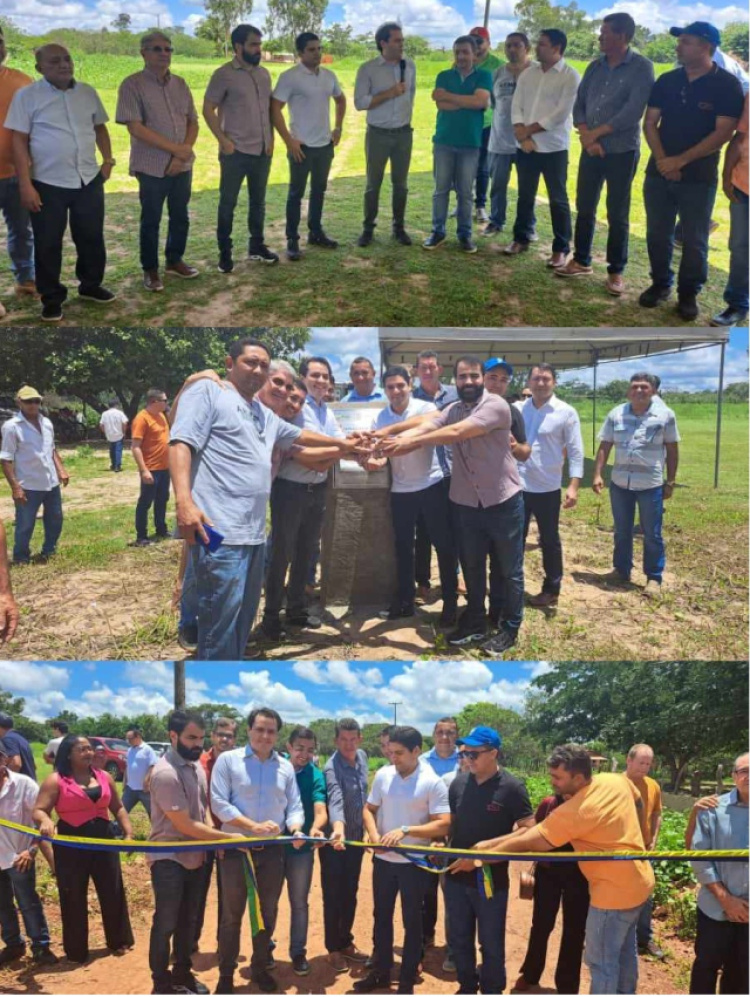 Programação de 86 anos de SMT inicia com inauguração da estrada que liga Santa Cruz dos Milagres e visita à PI-120  