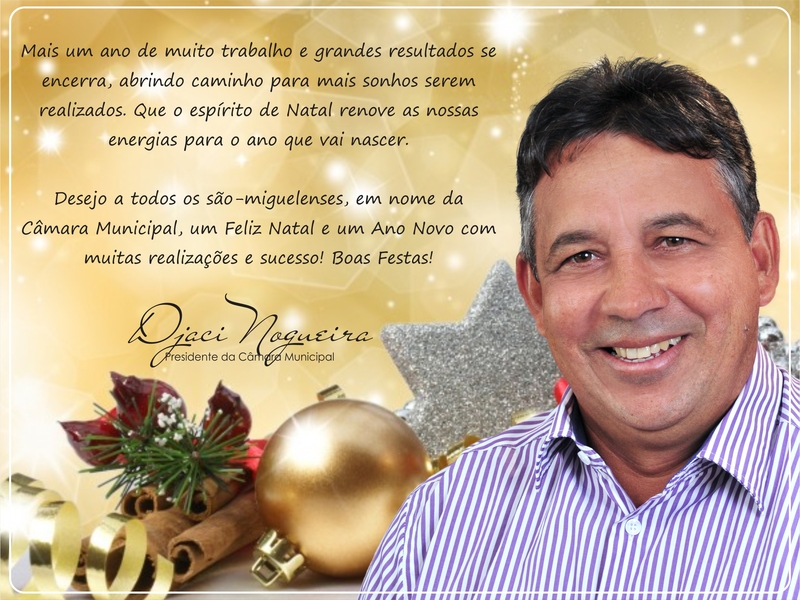 Mensagem de Natal - CÂMARA MUNICIPAL DE AFONSO CLÁUDIO - ES