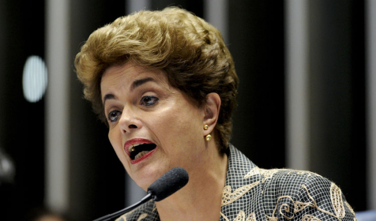 Presidente afastada Dilma Rousseff