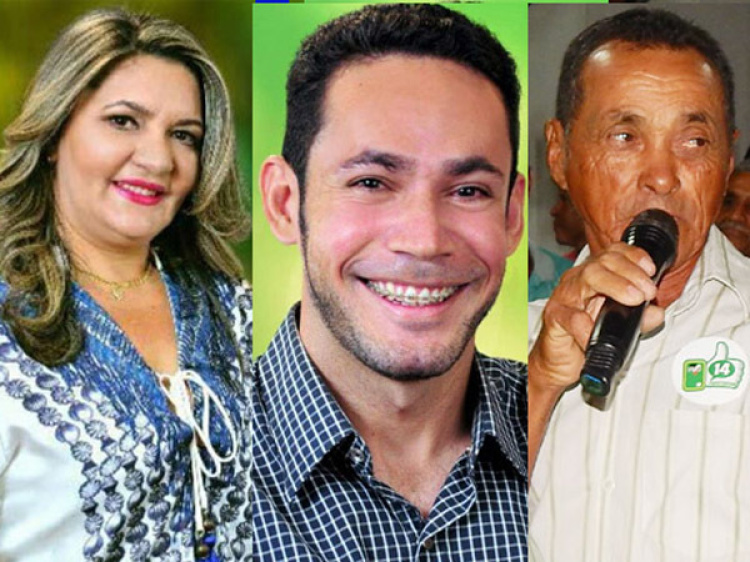 Neide Alves, Kelson Isaias e João Batista