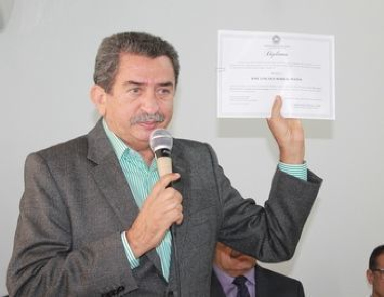 Lincoln Matos , prefeito de São Miguel do Tapuio  