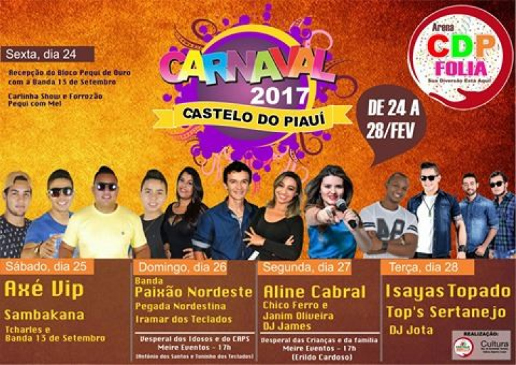 Carnaval 2017/Castelo do Piauí