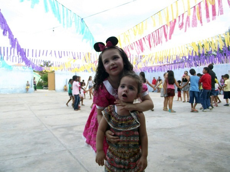 Crianças participando do carnaval do gênero infantil/Foto:Valter Lima