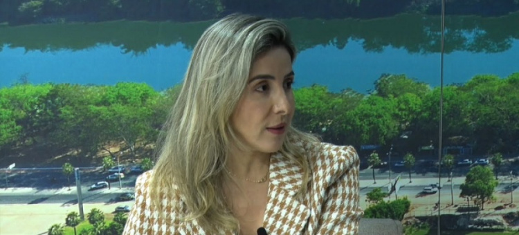 A delegada Alexandra Santos é coordenadora da DEPRE e dá detalhes do combate ao tráfico no Piauí - Foto: Reprodução/O Dia TV