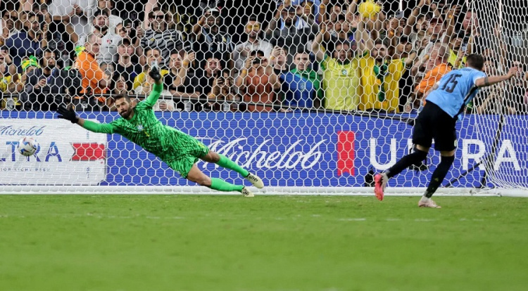 Brasil foi eliminado nos pênaltis Photo by Ethan Miller/Getty Images