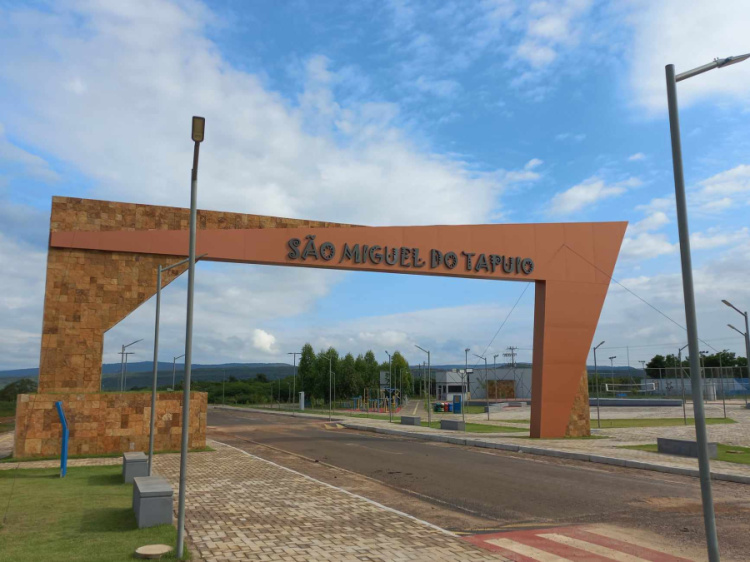 Portal de entrada da cidade de SMT/Foto: Jornalista Valter lima/Tapuio Notícias