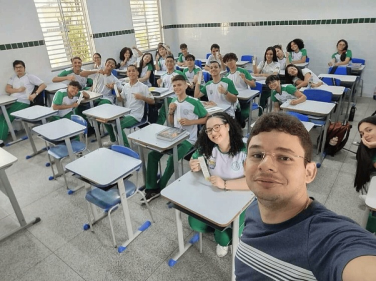 Escola de Piripiri, no Piauí, desenvolve projeto voltado para a saúde mental dos estudantes/ Divulgação