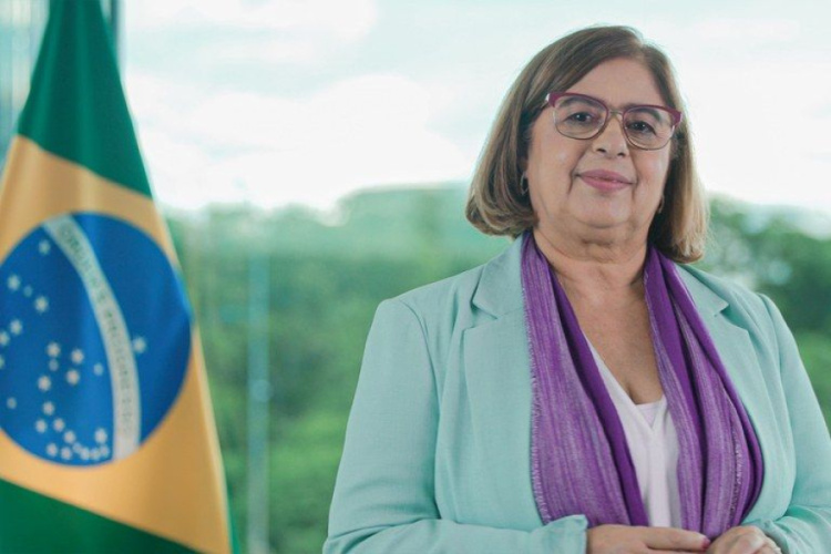 Ministra das Mulheres, Cida Gonçalves /Divulgação