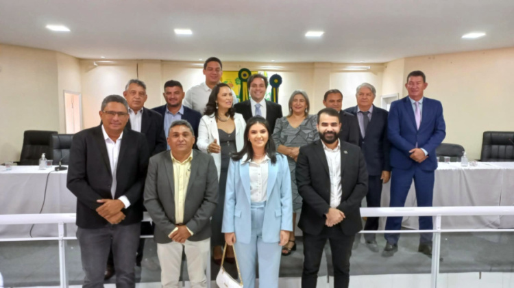 Vereadores de São Miguel do Tapuio tomam posse para legislatura 2025/2028/Foto: Jornalista Valter Lima 