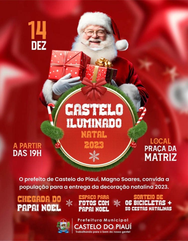Natal em Castelo do Piauí /Divulgação 
